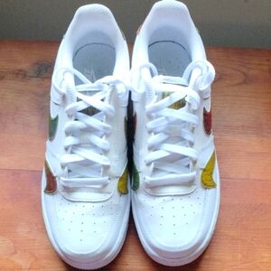 Air Force 1 LV8 2 GS 'Misplaced Swooshes - White Multi' Men's Size 7